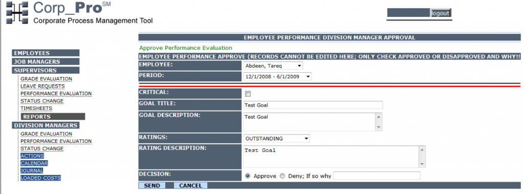 Division Managers - DCAA timekeeping compliance